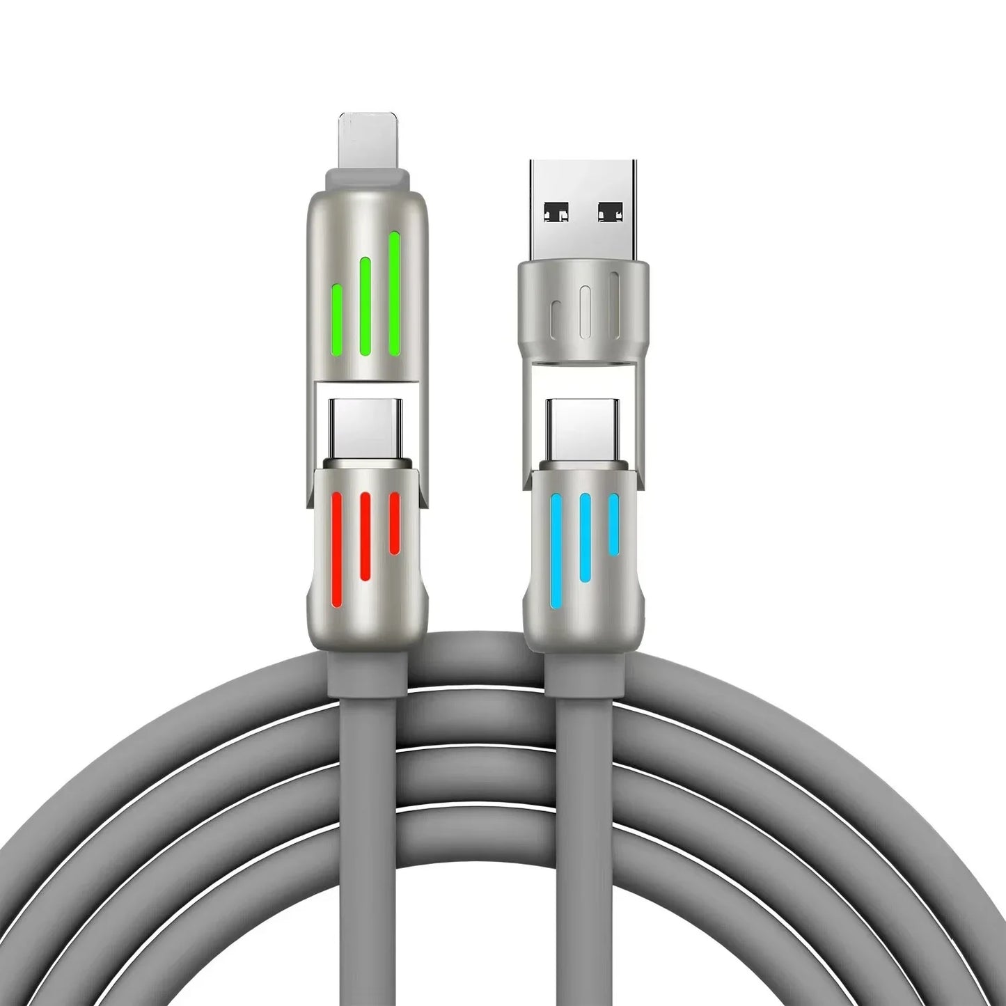 📲⚡4 in 1 Fast Charging Cable