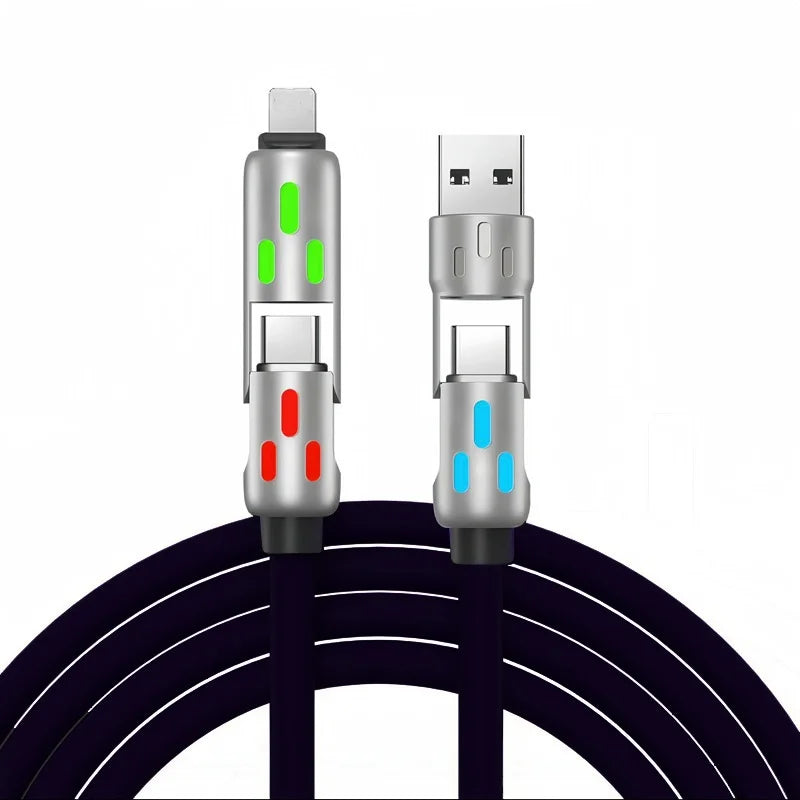 📲⚡4 in 1 Fast Charging Cable