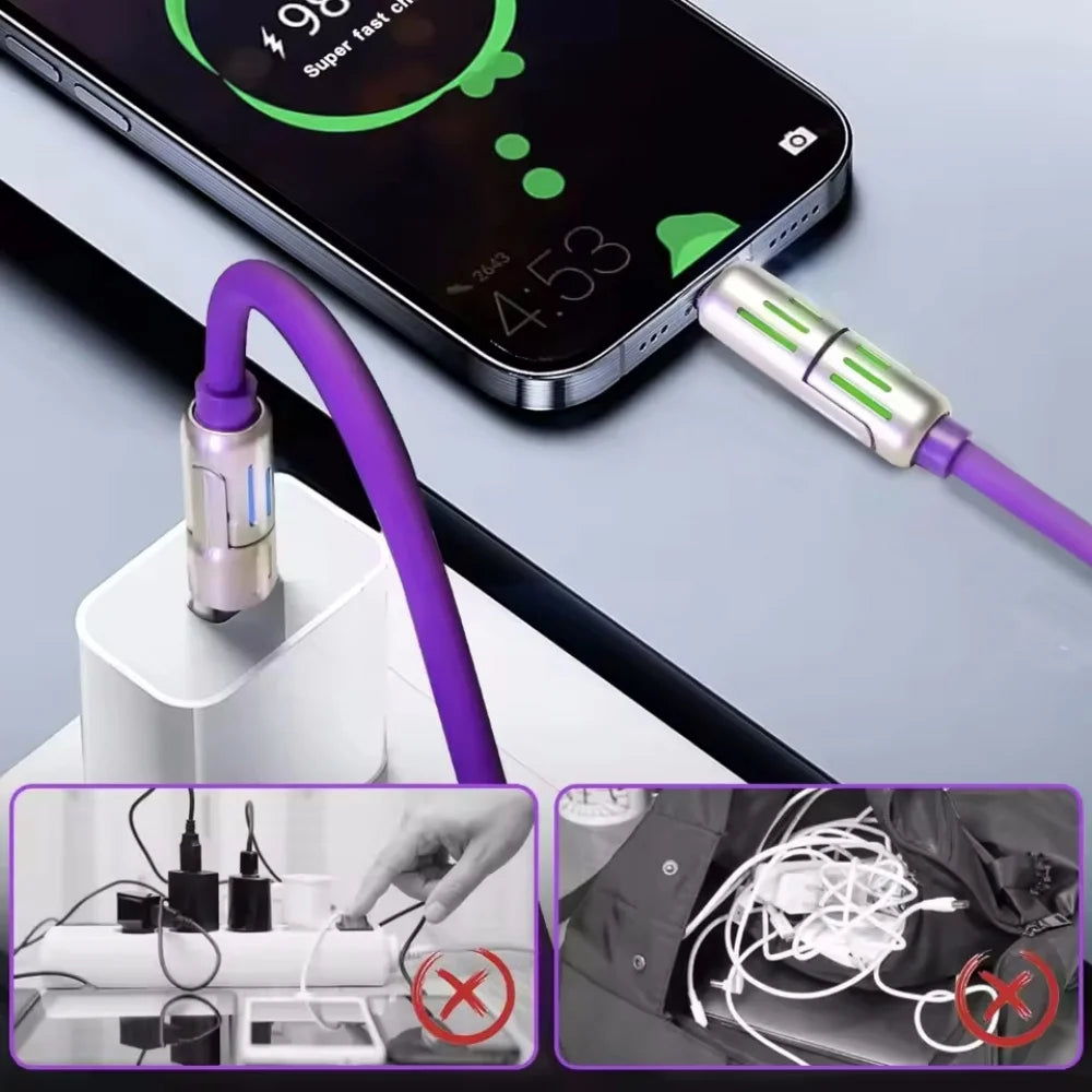 📲⚡4 in 1 Fast Charging Cable