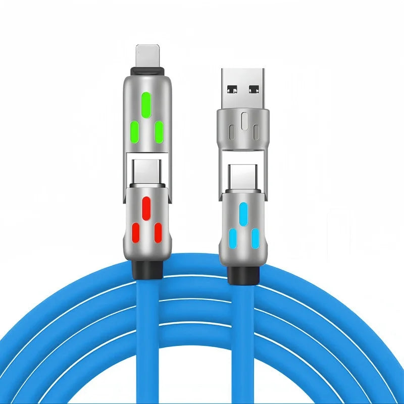 📲⚡4 in 1 Fast Charging Cable