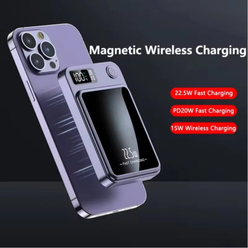 Unlimited Battery Magnetic Powerbank
